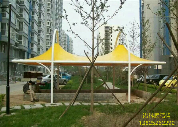 膜結構小區(qū)景觀